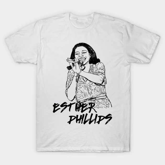 Esther Phillips T-Shirt by ThunderEarring